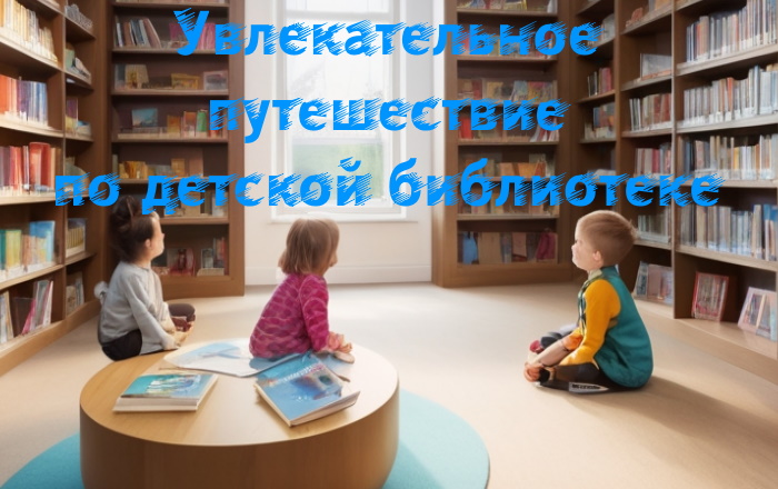 обложка для новости «Увлекательное путешествие по детской библиотеке»